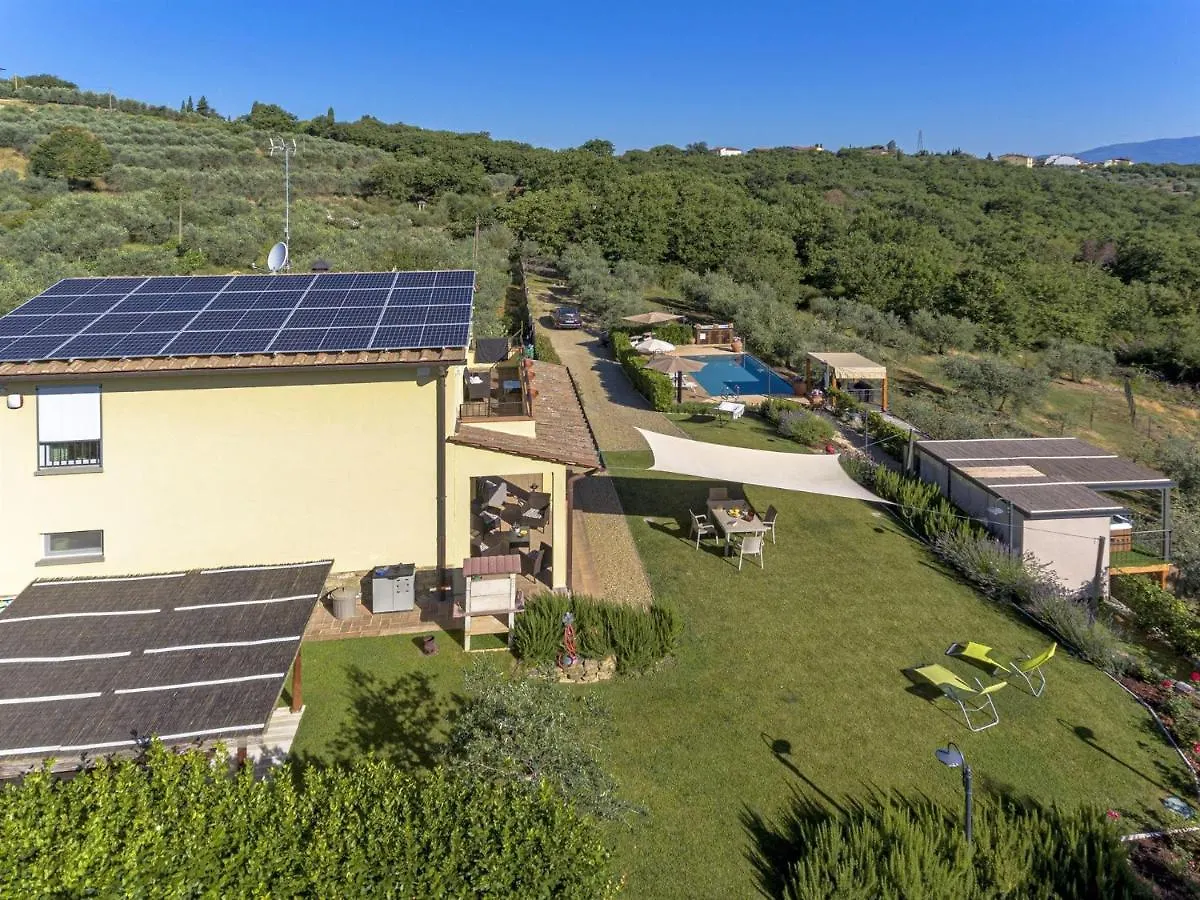 Casa Di Campagna Pianelli Pergine Valdarno Вилла